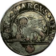 Italy 10 Soldo Alvise Mocenigo IV 1763 KM# 653 SANCT MARCVS VEN coin reverse Italy 10 Soldo Alvise Mocenigo IV 1763 KM# 653 SANCT MARCVS VEN coin reverse