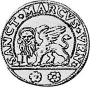 Italy 15 Soldo Francesco Loredan 1752 KM# 602 SANCT MARCVS VEN coin reverse Italy 15 Soldo Francesco Loredan 1752 KM# 602 SANCT MARCVS VEN coin reverse