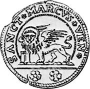 Italy 15 Soldo Lion of St. Mark. Paolo Reiner 1781 KM# 694 SANCT MARCVS VEN coin reverse Italy 15 Soldo Lion of St. Mark. Paolo Reiner 1781 KM# 694 SANCT MARCVS VEN coin reverse