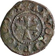Italy 2 Bagattini 1618 KM# 78 Venice/ Republic Standard Coinage NIC DONATO DVX coin obverse Italy 2 Bagattini 1618 KM# 78 Venice/ Republic Standard Coinage NIC DONATO DVX coin obverse
