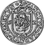 Italy 2 Scudo D'oro (Doppia) Francesco Loredan ND IP KM# 616 SANCTVS MARCVS VENETVS coin reverse Italy 2 Scudo D'oro (Doppia) Francesco Loredan ND IP KM# 616 SANCTVS MARCVS VENETVS coin reverse