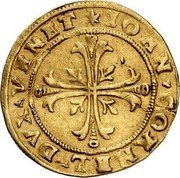Italy 2 Scudo D'oro (Doppia) Floriated cross. Giovanni Corner I ND KM# 146 IOAN CORNEL(IO) DVX VENE(T) coin obverse Italy 2 Scudo D'oro (Doppia) Floriated cross. Giovanni Corner I ND KM# 146 IOAN CORNEL(IO) DVX VENE(T) coin obverse