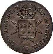 Italy 2 Soldi Charles Louis 1804 C# 46 CAR LUD R ETR&M ALOYSIA R RECTRIX coin obverse Italy 2 Soldi Charles Louis 1804 C# 46 CAR LUD R ETR&M ALOYSIA R RECTRIX coin obverse