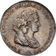 Italy 5 Lira Charles Louis 1803 C# 48 CAROLVS LVD D G REX ETR & M ALOYSIA RECTRIXI I H H coin obverse Italy 5 Lira Charles Louis 1803 C# 48 CAROLVS LVD D G REX ETR & M ALOYSIA RECTRIXI I H H coin obverse