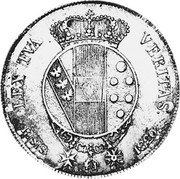 Italy 5 Paoli (1/2 Francescone) Ferdinando III 1820 C# 58 LEX TVA VERITAS PISIS 1819 coin reverse Italy 5 Paoli (1/2 Francescone) Ferdinando III 1820 C# 58 LEX TVA VERITAS PISIS 1819 coin reverse
