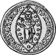 Italy 5 Zecchino Christ in Beaded Ellipse. Antonio Priuli ND KM# 107 IST TXPE DAT Q T REGIS ISTE DVC coin reverse Italy 5 Zecchino Christ in Beaded Ellipse. Antonio Priuli ND KM# 107 IST TXPE DAT Q T REGIS ISTE DVC coin reverse