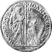 Italy 8 Zecchino Christ in Beaded Ellipse. Giovanni Corner II ND KM# 483 IOAN CORNEL S M VENETVS coin obverse Italy 8 Zecchino Christ in Beaded Ellipse. Giovanni Corner II ND KM# 483 IOAN CORNEL S M VENETVS coin obverse