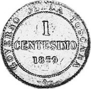 Italy Centesimo Provisional Government Tuscany 1859 C# 81 1 CENTESIMO 1859 GOVERNO DELLA TOSCANA coin reverse Italy Centesimo Provisional Government Tuscany 1859 C# 81 1 CENTESIMO 1859 GOVERNO DELLA TOSCANA coin reverse