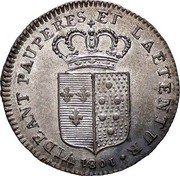 Italy Dieci Quattrino Louis I 1801 C# 41 VIDEANT PAUPERES ET LAETENTUR 1801 coin obverse Italy Dieci Quattrino Louis I 1801 C# 41 VIDEANT PAUPERES ET LAETENTUR 1801 coin obverse