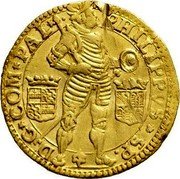 Italy Ducato Filippo Spinola 1637 KM# 38 PHILIPPVS SP D G COM PAL coin obverse Italy Ducato Filippo Spinola 1637 KM# 38 PHILIPPVS SP D G COM PAL coin obverse