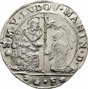 Italy Ducato Lion of St. Mark. Lodovico Manin 1789 GF KM# 746 S M V LVDOVICVS MANIN D D B coin obverse