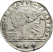 Italy Ducato Lion of St. Mark. Lodovico Manin 1789 GF KM# 746 DVCATVS VENETVS coin reverse