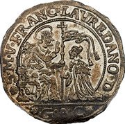 Italy Ducato Francesco Loredan ND GAC KM# 611 S M V FRANC LAVREDANO D S B coin obverse