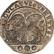 Italy Ducato Francesco Loredan ND GAC KM# 611 DVCATVS VENETVS coin reverse