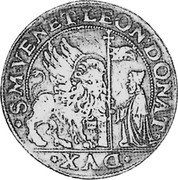 Italy Ducato Leonardo Donato ND KM# 21 S M VENET LEON DONAT DVX coin obverse Italy Ducato Leonardo Donato ND KM# 21 S M VENET LEON DONAT DVX coin obverse
