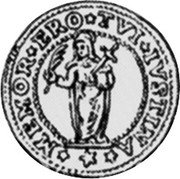 Italy Ducato St. Justina. Leonardo Donato ND KM# 28 MEMOR ERO TVI IVSTINA coin reverse Italy Ducato St. Justina. Leonardo Donato ND KM# 28 MEMOR ERO TVI IVSTINA coin reverse