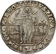 Italy Ducato ND KM# 124 Venice/ Republic Standard Coinage 124 MEMOR ERO TVI IVSTINA VIR coin reverse Italy Ducato ND KM# 124 Venice/ Republic Standard Coinage 124 MEMOR ERO TVI IVSTINA VIR coin reverse