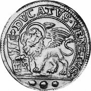 Italy Ducato Lion of St. Mark. Alvise Mocenigo III ND VQ KM# 511 DVCATVS VENETVS coin reverse Italy Ducato Lion of St. Mark. Alvise Mocenigo III ND VQ KM# 511 DVCATVS VENETVS coin reverse