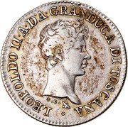 Italy Fiorino Leopold II 1830 C# 72 LEOPOLDO II A D'A GRANDUCA DI TOSCANA coin obverse Italy Fiorino Leopold II 1830 C# 72 LEOPOLDO II A D'A GRANDUCA DI TOSCANA coin obverse