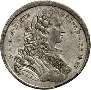 Italy Francescone Pietro Leopoldo 1773 LSF C# 23.2 P LEOP D G R H ET A A M D ETR coin obverse Italy Francescone Pietro Leopoldo 1773 LSF C# 23.2 P LEOP D G R H ET A A M D ETR coin obverse