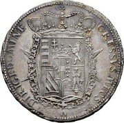 Italy Francescone Pietro Leopoldo 1783 C# 24.3 GRESSVS MEOS DIRIGE DOMINE PISIS 1784 coin reverse Italy Francescone Pietro Leopoldo 1783 C# 24.3 GRESSVS MEOS DIRIGE DOMINE PISIS 1784 coin reverse