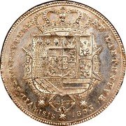 Italy Francescone Louis I 1803 C# 42.3 VIDEANTPAVPERES ET LAETENTUR PISIS 1803 coin reverse Italy Francescone Louis I 1803 C# 42.3 VIDEANTPAVPERES ET LAETENTUR PISIS 1803 coin reverse