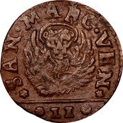 Italy Gazzetta Armata & Morea ND KM# 2 S MARC VEN II coin obverse Italy Gazzetta Armata & Morea ND KM# 2 S MARC VEN II coin obverse
