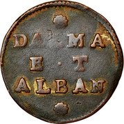 Italy Gazzetta (2 Soldi) Dalmatia & Albania ND KM# 9 DALMA E T ALBAN coin reverse Italy Gazzetta (2 Soldi) Dalmatia & Albania ND KM# 9 DALMA E T ALBAN coin reverse
