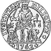 Italy Lirazza 1762 KM# 634 Venice/ Republic Standard Coinage IVSTITIAM DILIGITE 1762 coin reverse Italy Lirazza 1762 KM# 634 Venice/ Republic Standard Coinage IVSTITIAM DILIGITE 1762 coin reverse