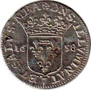 Italy Luigino Maria Livia 1658 KM# 48.1 DSN ILLVMINAT ET SALVS 1658 coin reverse