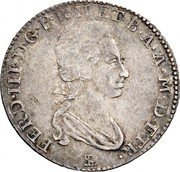 Italy Paolo Ferdinando III 1791 C# 34 FERD III D G P R II ET B A A M D ETR coin obverse Italy Paolo Ferdinando III 1791 C# 34 FERD III D G P R II ET B A A M D ETR coin obverse