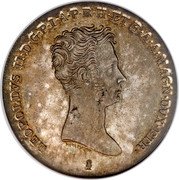 Italy 4 Fiorini Leopold II 1839 C# 75a LEOPOLDVS II D G P I A P R H ET B A A MAGN DVX ETR PICALET coin obverse Italy 4 Fiorini Leopold II 1839 C# 75a LEOPOLDVS II D G P I A P R H ET B A A MAGN DVX ETR PICALET coin obverse
