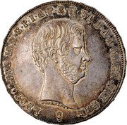 Italy 4 Fiorini Leopold II 1846 C# 75b LEOPOLDVS II D G P I A P R H ET B A A MAGN DVX ETR NIDERÖST coin obverse Italy 4 Fiorini Leopold II 1846 C# 75b LEOPOLDVS II D G P I A P R H ET B A A MAGN DVX ETR NIDERÖST coin obverse