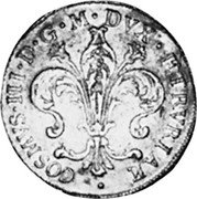 Italy Ruspone Cosimo III 1719 FR# 325 COSMVS III D G M DVX ETRVRIAN coin obverse Italy Ruspone Cosimo III 1719 FR# 325 COSMVS III D G M DVX ETRVRIAN coin obverse