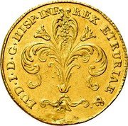 Italy Ruspone Lois I 1803 C# 43 LUD I D G HISP NF REX ETRURIAE &. coin obverse Italy Ruspone Lois I 1803 C# 43 LUD I D G HISP NF REX ETRURIAE &. coin obverse