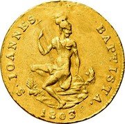 Italy Ruspone Lois I 1803 C# 43 S IONNES BAPTISTA 1803 coin reverse Italy Ruspone Lois I 1803 C# 43 S IONNES BAPTISTA 1803 coin reverse