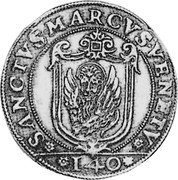 Italy Scudo Leonardo Donato 1606 AT KM# 22 SANCTVS MARCVS VENETV 140 coin reverse Italy Scudo Leonardo Donato 1606 AT KM# 22 SANCTVS MARCVS VENETV 140 coin reverse
