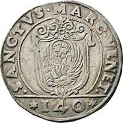 Italy Scudo Nicolo Contarini 1630 DB KM# 161 SANCTVS. MARC. VENE 140 coin reverse Italy Scudo Nicolo Contarini 1630 DB KM# 161 SANCTVS. MARC. VENE 140 coin reverse