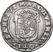Italy Scudo Giovanni Pesaro 1658 KM# 290 140 SANCTVS MARCVS VENET coin reverse Italy Scudo Giovanni Pesaro 1658 KM# 290 140 SANCTVS MARCVS VENET coin reverse