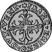 Italy Scudo D'oro Foliated Cross. Francesco Erizzo ND KM# 183 FRANC ERIZZO DVX VENE coin obverse Italy Scudo D'oro Foliated Cross. Francesco Erizzo ND KM# 183 FRANC ERIZZO DVX VENE coin obverse