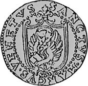 Italy Scudo D'oro Foliated Cross. Francesco Erizzo ND KM# 183 SANCTVS MARCVS VENETVS coin reverse Italy Scudo D'oro Foliated Cross. Francesco Erizzo ND KM# 183 SANCTVS MARCVS VENETVS coin reverse