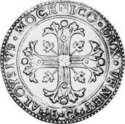 Italy Scudo ND BC KM# 457 Venice/ Republic Standard Coinage ALOYSIVS. MOCENICO. DVX. VENET B C coin obverse Italy Scudo ND BC KM# 457 Venice/ Republic Standard Coinage ALOYSIVS. MOCENICO. DVX. VENET B C coin obverse