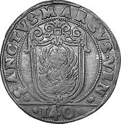 Italy Scudo Francesco Contarini ND IBC KM# 125 SANCTVS MARC VENET 140 coin reverse Italy Scudo Francesco Contarini ND IBC KM# 125 SANCTVS MARC VENET 140 coin reverse