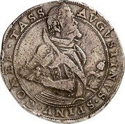 Italy Scudo Agostino Spinola ND KM# 16.2 AVGVSTINVS SPINV COMES TASS coin obverse Italy Scudo Agostino Spinola ND KM# 16.2 AVGVSTINVS SPINV COMES TASS coin obverse