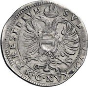 Italy Scudo Agostino Spinola ND KM# 16.1 SVB TVVM PRESIDIVM C XV coin reverse Italy Scudo Agostino Spinola ND KM# 16.1 SVB TVVM PRESIDIVM C XV coin reverse