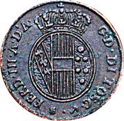Italy Soldo Ferdinando III 1822 C# 54 FERD.III.A.D.A.GD.DI.TOSC coin obverse Italy Soldo Ferdinando III 1822 C# 54 FERD.III.A.D.A.GD.DI.TOSC coin obverse