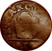 Italy Soldo Dalmatia and Albania ND KM# 3 S MARC VEN I coin obverse Italy Soldo Dalmatia and Albania ND KM# 3 S MARC VEN I coin obverse