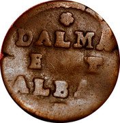 Italy Soldo Dalmatia and Albania ND KM# 3 DALMA ET ALBA coin reverse Italy Soldo Dalmatia and Albania ND KM# 3 DALMA ET ALBA coin reverse