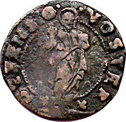 Italy Soldo Antonio Priuli ND KM# 111 DEFENS(O)(R) NOSTER coin reverse Italy Soldo Antonio Priuli ND KM# 111 DEFENS(O)(R) NOSTER coin reverse