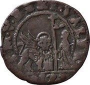 Italy Soldo Bertucci Valier ND KM# 258 12 S M V BERT VALE coin obverse Italy Soldo Bertucci Valier ND KM# 258 12 S M V BERT VALE coin obverse